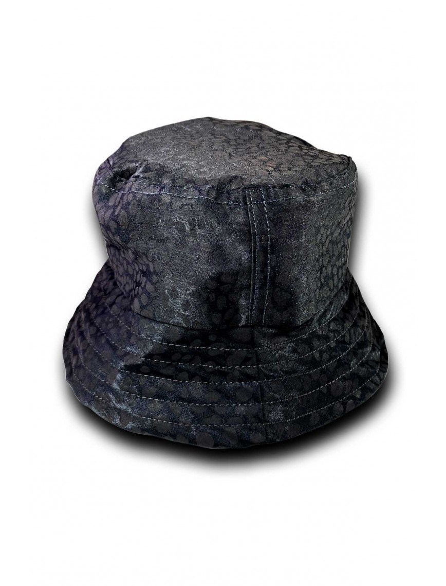 Unisex Kova Şapka Balıkçı Şapka Bucket Hat Parıltı Siyah Unisex Kova Şapka Balıkçı Şapka Bucket Hat Parıltı Siyah