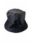 Unisex Kova Şapka Balıkçı Şapka Bucket Hat Parıltı Siyah Unisex Kova Şapka Balıkçı Şapka Bucket Hat Parıltı Siyah