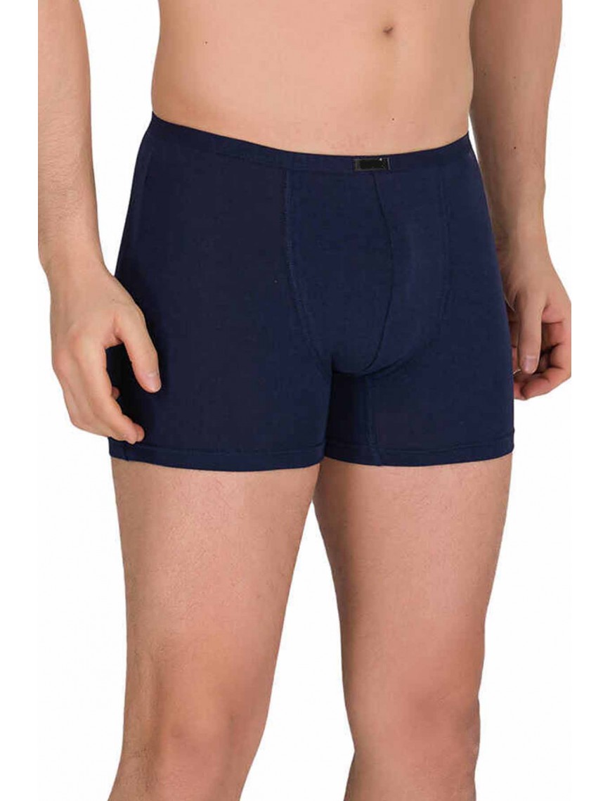 Erkek Modal Boxer Short Lacivert 4488B