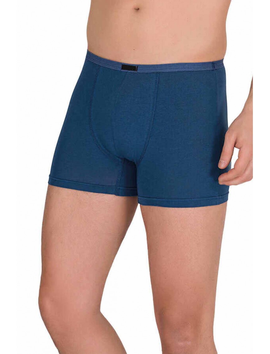 Erkek Modal Boxer Short İndigo 4488B